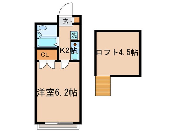 ＫＩＲＳＣＨＥ　ＨＥＩＭの物件間取画像